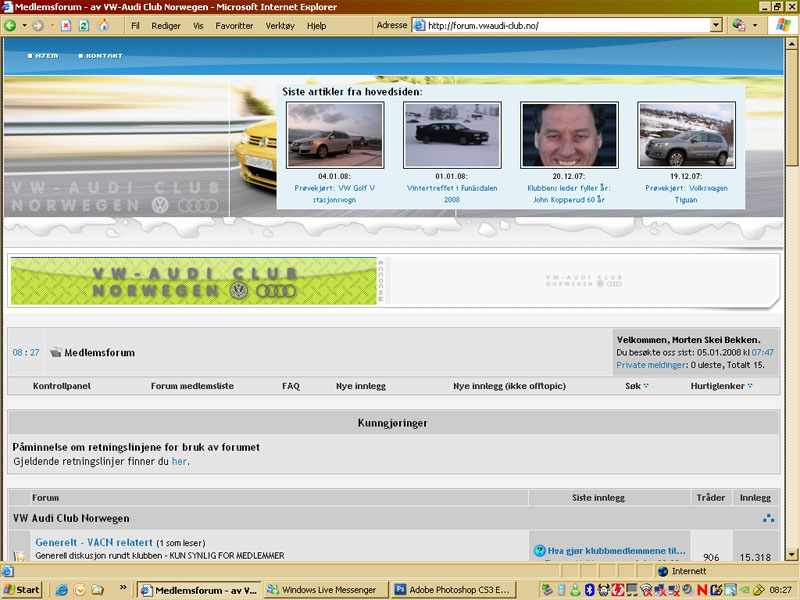 VACN forum: Hvor er informasjonen?